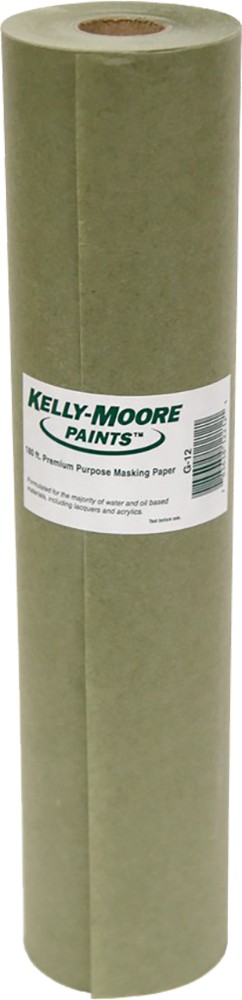 Green Premium Masking Paper  Kelly-Moore Paints - Kelly-Moore